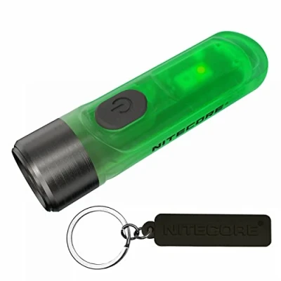 Immagine di NITECORE TIKI GITD Portachiavi Torcia Fosforescente 300 Lumen LED EDC Ricaricabile USB C