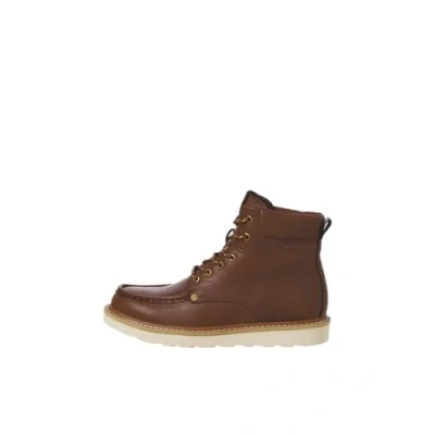 Immagine di Jack &amp; Jones Jfwarchway BOOT Stivaletti stringati, Uomo, Taglia: 43, Cognac Finta pelle di alta qualità
