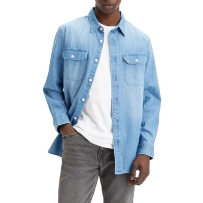 Immagine di Levi&#039;s Jackson Worker Camicia, Uomo, Taglia: XL, Franklin light