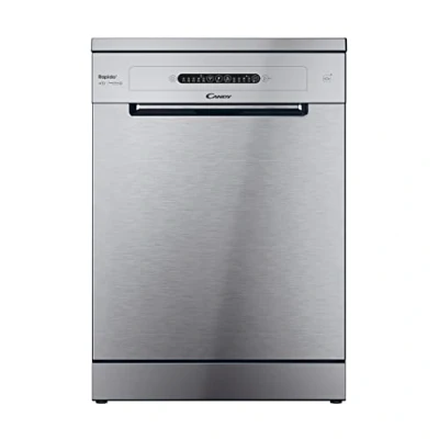 Immagine di Candy RapidÓ CF 3C7L0X Lavastoviglie, 13 Coperti, Maxi TUB e Ladle, Wi Fi + BLE, Connesso, 5 Programmi, Classe C, 59,7x59,8x82 cm, Inox