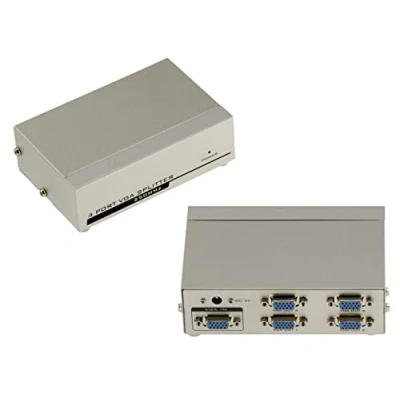Immagine di KALEA INFORMATIQUE Splitter Video VGA di Tipo Che duplica in Modo identico 1 Sorgente Ingresso su 4 uscite simultanee. Larghezza Banda 250 MHz