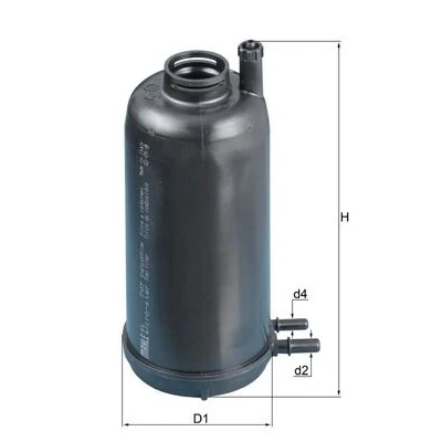 Immagine di MAHLE ORIGINAL KL 707D Filtro Carburante per condotti/circuiti 9 7,9 IVECO: DAILY 4 Kasten/Kombi, 4, Kipper