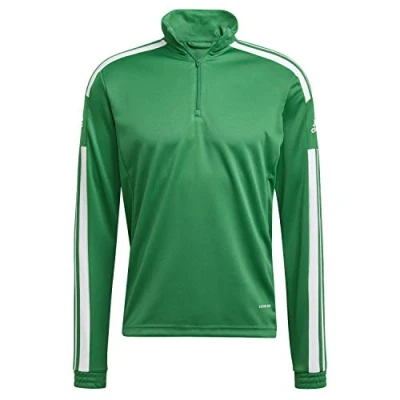 Immagine di adidas Performance Felpa con zip, Uomo, Taglia: XS, Team green / white
