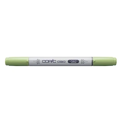 Immagine di Copic Ciao Pennarello Grafico con Doppia Punta, 11 g , Verde (Spring Dim Green), 12 x 150 mm