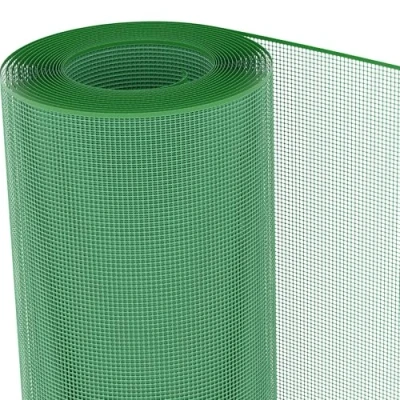 Immagine di TENAX Quadra 05 Verde 1,50 x 50 m, Rete Protettiva in Plastica per Balconi, Cancelli e Recinzioni