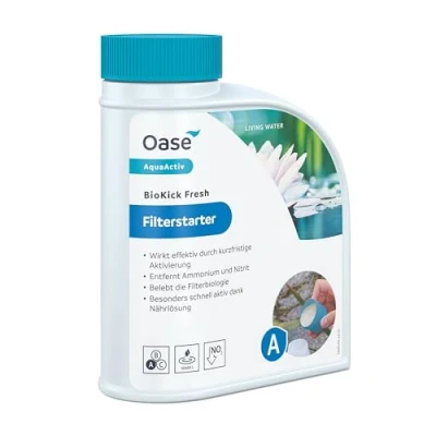 Immagine di Oase Aqua Activ Biocondizionatore Biokick Fresca 500 ml, Argento