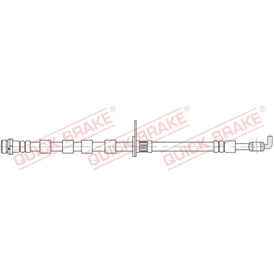 Immagine di QUICK BRAKE 58.867 Tubi Freno 389mm con filettatura interna FORD: FIESTA 6, 6 Van