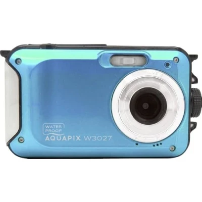 Immagine di Easypix W3027 I Wave Iceblue Fotocamera digitale 30 Megapixel Blu Ice incl. Batteria, Custodia Stabilizzatore dimmagine, Video Full HD,