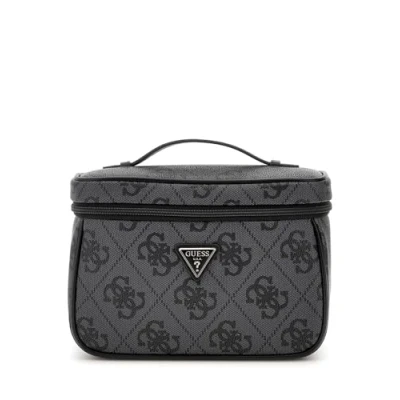 Immagine di Guess Berta Toiletry Train CASE Trousse, Donna, Taglia: One Size, Coal