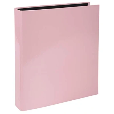 Immagine di Exacompta Rif. 51566E Raccoglitore rigido con 4 anelli a D, diametro 25 mm, dorso cm, dimensioni esterne 31,5 x 27 formato A4, colore rosa