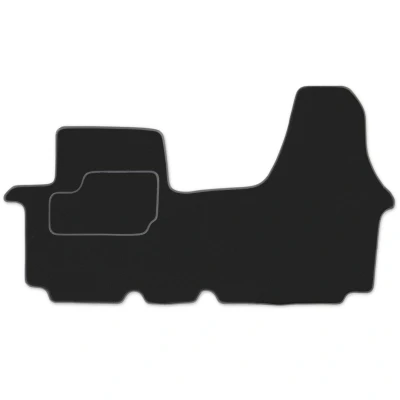 Immagine di MAMMOOTH A041 OPL300 PRM 01 Set tappetino Tessile anteriore 1 nero OPEL: Vivaro A Combi, Van