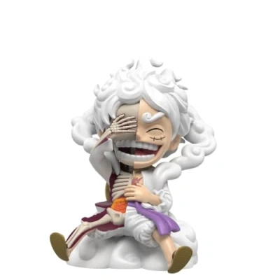 Immagine di Mighty Jaxx One Piece: Luffy Gear 5 Wanted Edition Statuetta da collezione XXRAY 6 pollici (15 cm)