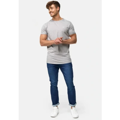 Immagine di Indicode Jeans Kloge Tshirt basic, Uomo, Taglia: Medium, Grey