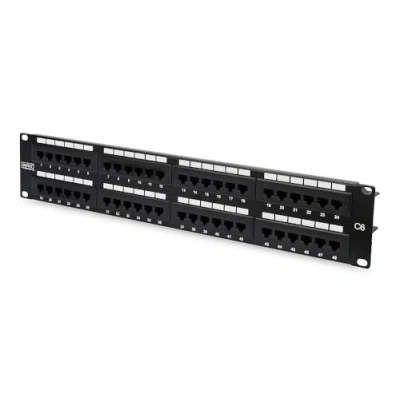 Immagine di Digitus DN 91648U 48 Porte Patchpanel di rete 483 mm (19) CAT 6 2 U