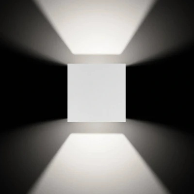 Immagine di LCD Applique LED da esterni 5081 up/down bianco