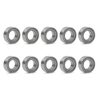 Immagine di Unxuey MR74ZZ L 740ZZ 674ZZ Set di 10 cuscinetti a sfera da 4 x 7 2,5 mm