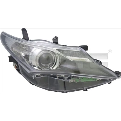 Immagine di TYC 20 14553 16 2 Fari Dx HIR2, LED con luce guida diurna per veicolo circolazione LED, senza motore elettrico TOYOTA: Auris Station Wagon