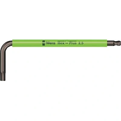 Immagine di Wera 05022671001 950 SPKS Chiave a L Multicolour, corta, 2.5 mm