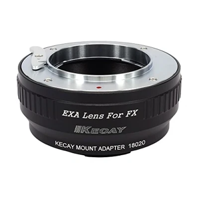 Immagine di KECAY Adattatore di Montaggio Lente: Anello per Obiettivo Exakta/Auto Topcon a Fotocamera Fujifilm FX Mount Compatibile con Fuji X Pro1 E1 E2 M1 T1 T10 T20 H1 EXA