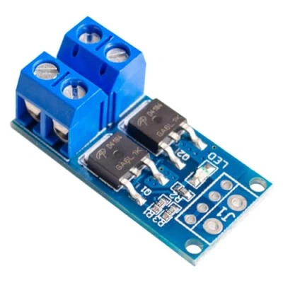 Immagine di JDXFENG MOSFET Trigger Switch Drive Module DC 5V 36V PWM Scheda di controllo interruttore elettronico regolazione 400W 15A Max 30A 0 20KHz for luminosità lampada