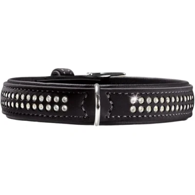 Immagine di Hunter Softie Deluxe Collare per Cani, Nero, Regolabile: 23 29 cm, 2,2 cm Larghezza