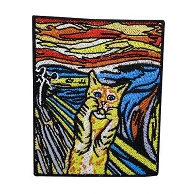 Immagine di Finally Home Toppa termoadesiva da applicare con il ferro stiro toppe per gatti, divertenti