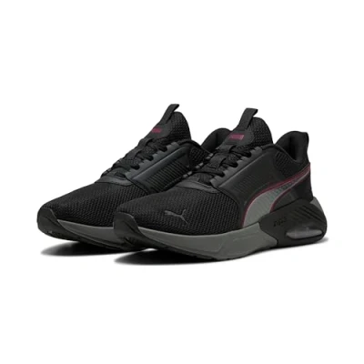 Immagine di PUMA X Cell Nova FS, Scarpe per Jogging su Strada Unisex Adulto, Nero Freddo Grigio Scuro Team Regal Red, 44 EU