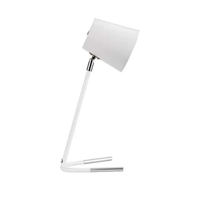 Immagine di Pauleen 48097 True Ally Max. 20W E14 Lampada da scrivania Bianco/Argento Luce Tavolo 230V Metallo