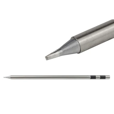 Immagine di Quick punta per saldare a lunga durata, dritta, forma di scalpello, larghezza 1,2 mm, saldatura rapida stazione TS1200