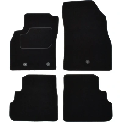 Immagine di MAMMOOTH A041 OPL172 PRM 01 Set tappetino Tessile anteriore e posteriore 4 nero OPEL: Karl