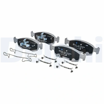 Immagine di DELPHI LP5079EV Kit pastiglie freno FIAT: 500e