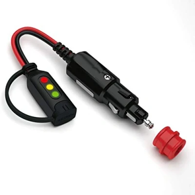 Immagine di CTEK CTX INDICATOR PLUG 12V, Indicatore LED dello Stato di Carica della Batteria, Utilizza le Prese da 12V del Veicolo, per Batterie al Piombo e Caricabatterie serie CT5
