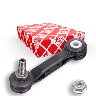 Immagine di FEBI BILSTEIN 103634 Bielletta barra stabilizzatrice Assale posteriore Sx, Dx 104 M10 x 1,5 con dado autobloccante Plastica BMW: X1