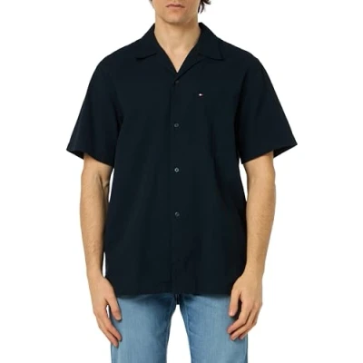 Immagine di Tommy Hilfiger Solid Camicia, Uomo, Taglia: Medium, Desert sky