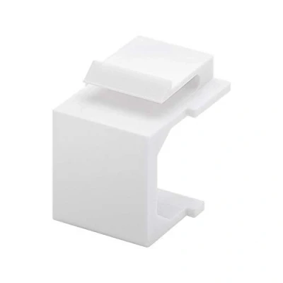 Immagine di Goobay 79816 Keystone copertura, Bianco, 16.8mm Larghezza, Confezioni da 4