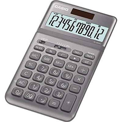 Immagine di Casio JW 200 SC GY Calcolatrice da scrivania, colore: Grigio