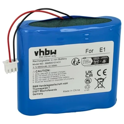 Immagine di vhbw batteria compatibile con Pure Evoke 1S Marshall, 2S, E 1S, Mio, Mio by Orla Kiely digital radio (8800mAh, 3,7V, Li Ion)