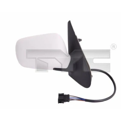 Immagine di Specchietto retrovisore esterno Tyc 337 0044 Sx con la prima mano asferico, termico, per regolazione elettrica specchio VOLKSWAGEN: Polo III Hatchback