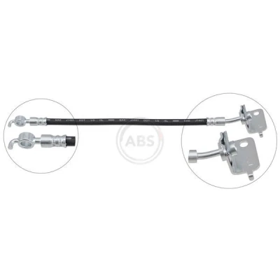 Immagine di A.B.S. SL 1282 Tubi Freno 333mm INN M10x1.0 HYUNDAI: i10 II Hatchback