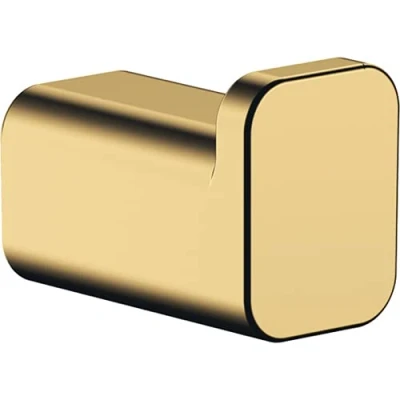 Immagine di hansgrohe AddStoris Gancio porta asciugamani singolo, oro lucido, 41742990