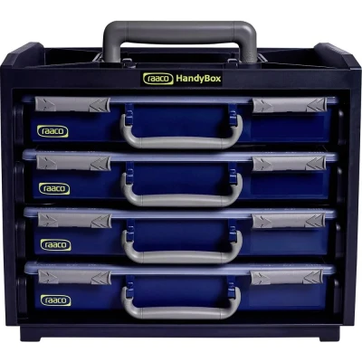 Immagine di raaco HandyBox 55x4 Telaio di supporto per scatole porta assortimenti (L x L A) 376 265 310 mm Contenuto 1 pz.