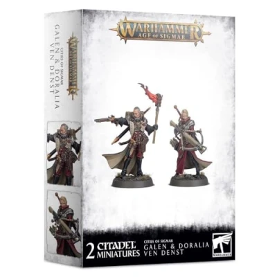 Immagine di Games Workshop Warhammer Age of Sigmar Città Di Sigmar: Galen &amp; Doralia Ven Denst