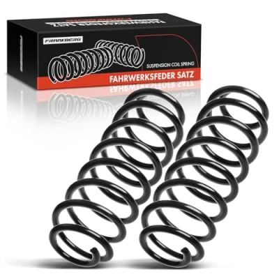 Immagine di Frankberg 2x Molla di Sospensione Posteriore adatto per Fabia I 6Y5 2000 2007 II 542 2010 2014 545 Sostituisci# 6Q0511115M