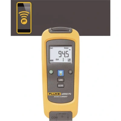 Immagine di Fluke FLK a3002 FC Pinza amperometrica, Multimetro portatile digitale Data logger CAT III 1000 V, IV 600 V Display (Counts): 6000