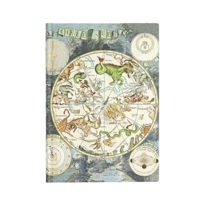 Immagine di Paperblanks Planisfero Celeste Flexi a copertina morbida Midi Righe