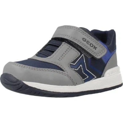 Immagine di Geox B Rishon Boy A, Scarpe da Ginnastica Bimbo 0 24, Grigio, 21 EU