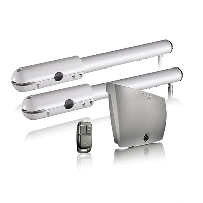 Immagine di Somfy 2400780 Motorizzazione SGS 201 RTS per cancello a battente Fornito con 1 telecomando Keypop Compatibile il box domotico TaHoma