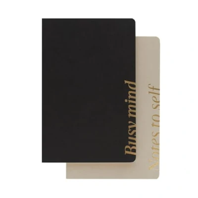 Immagine di Kokonote: Set 2 Quaderni Neutral Shades Pack A5 rilegatura cucita, carta 100g/m², Bullet journal Kokonote, Quaderno appunti Basic Studio Collection