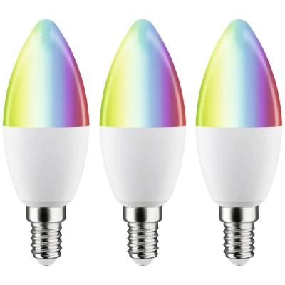 Immagine di 29152 Paulmann Home Lampadina LED E14 ERP: F (A G) 5 W RGBW Opaco