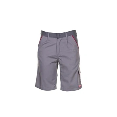 Immagine di Planam pantaloncini High Line, taglia L, zinco/ardesia/rosso, 2371052